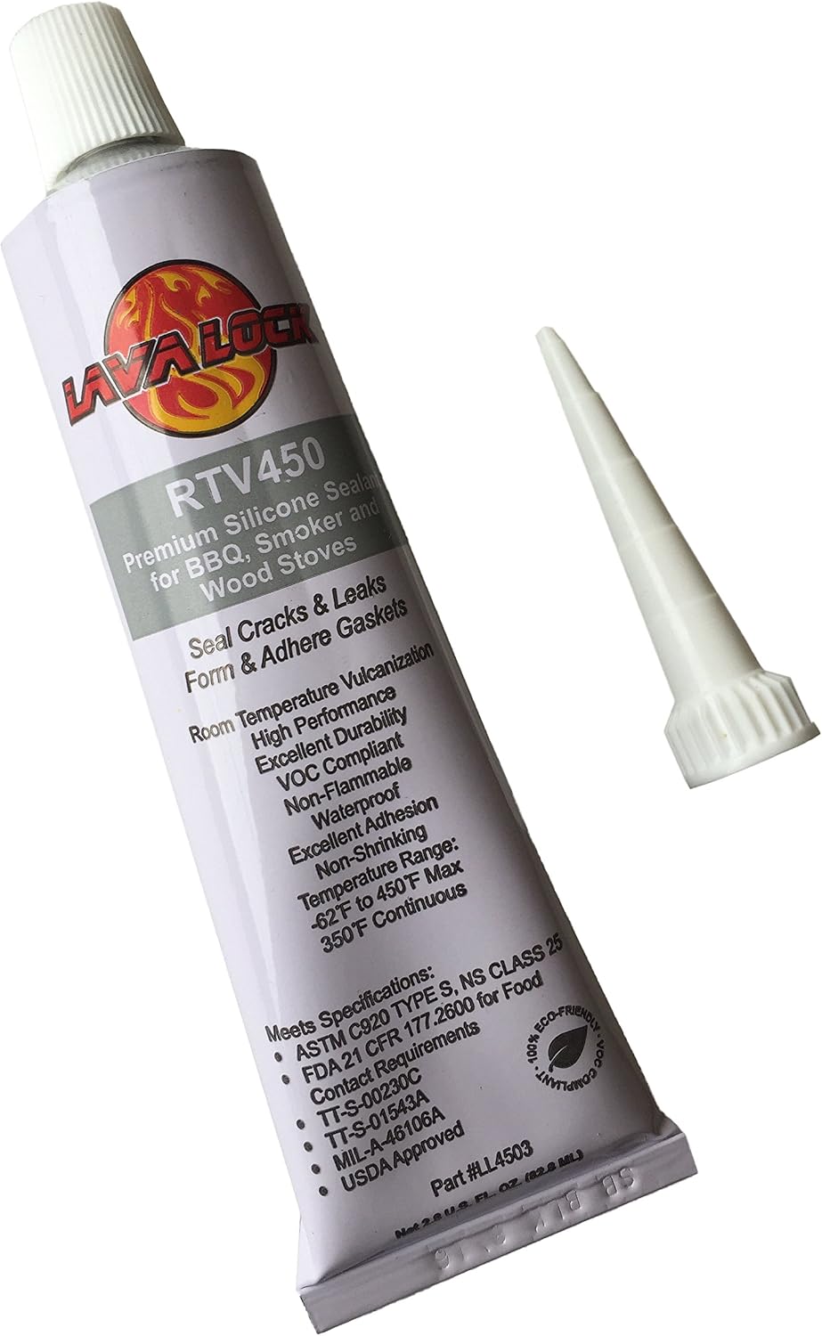 Adhesivo silicona RTV alta temperatura 3 oz claro