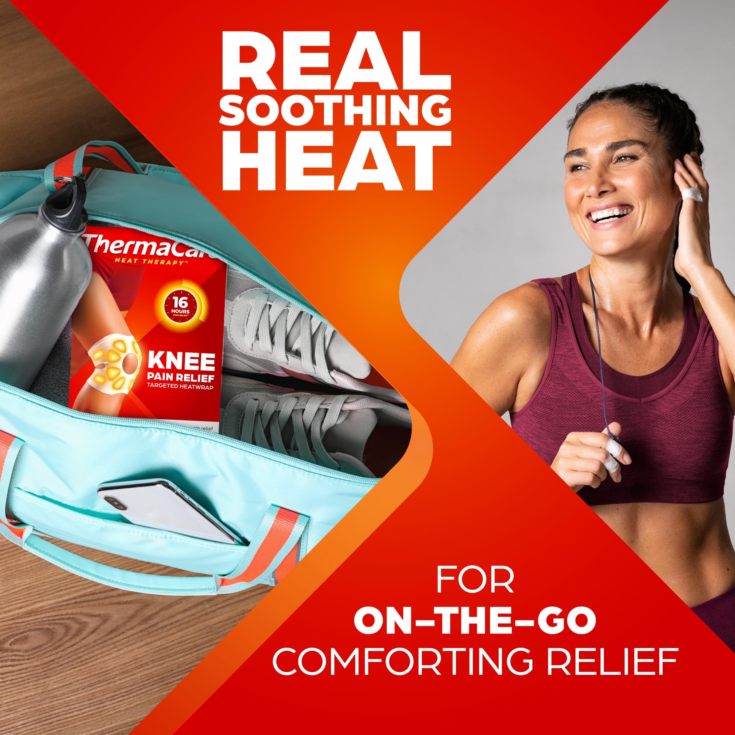 ThermaCare Knee Heat Wraps - Pain Relief -6