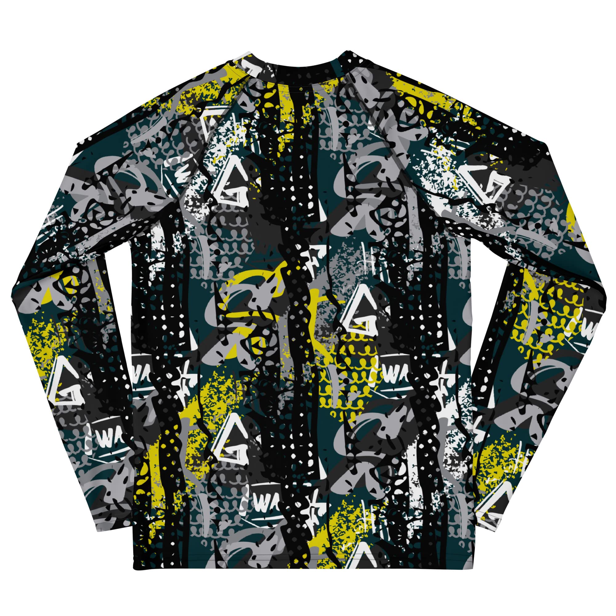 Rashguard Jugend Jungen, Langarm, Badeshirt, Schwimmshirt, Sonnenschutz, Badebekleidung, Schnelltrocknend, UPF 50+, Rash Top mit Print, Rash Guard Shirt, UV Shutz, Genius, 134-158 cm