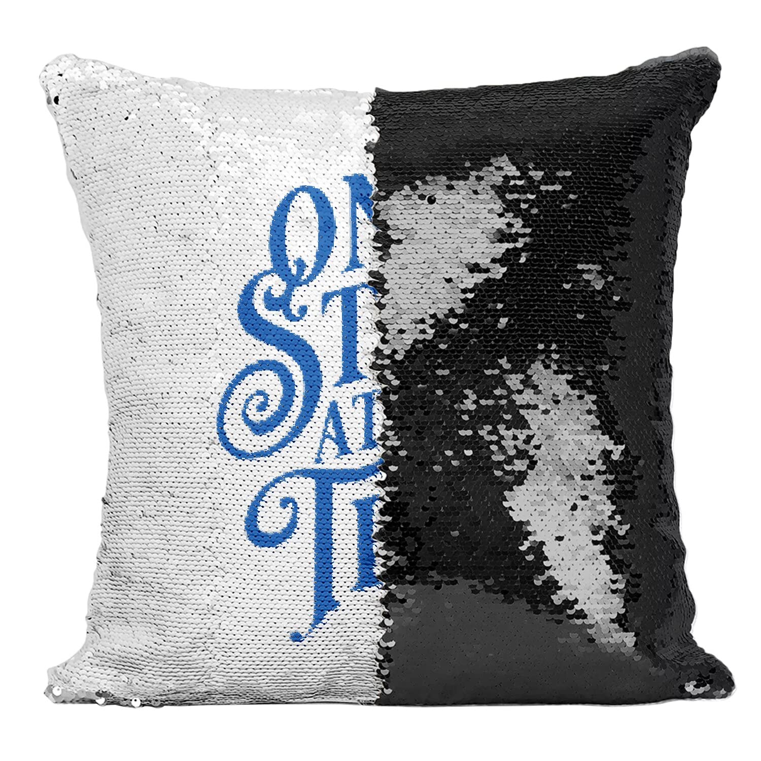 Coussin sequin pour créer une ambiance cocooning et motivante chez soi
