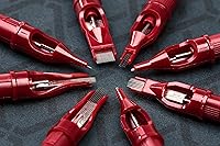 Vista 6 de Peak - Agujas de tatuaje para tatuaje, 1223 planas de 0.138 in, agujas de tatuaje, excelente para tatuajes, microblading, y procedimientos