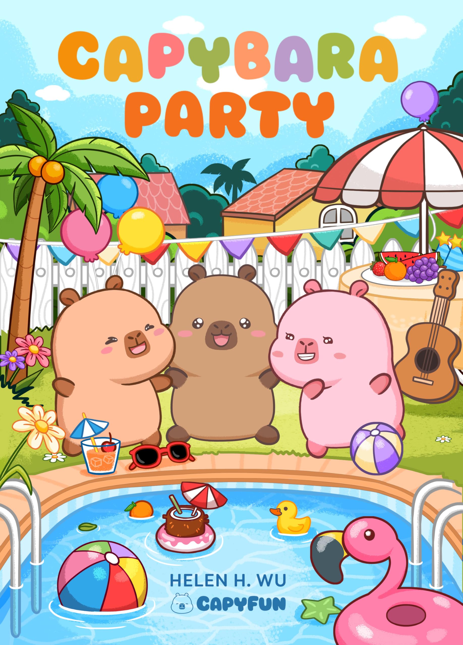 Capybara Party: Capybara Four Seasons of Fun (Capy Capybara)