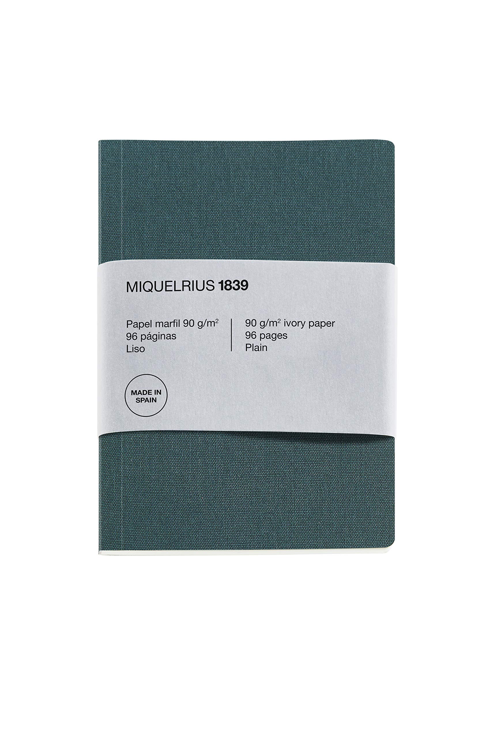 Miquel Rius A5 Recycled Paper Notebook 148x210mm 96 Pages 90gsm Ivory