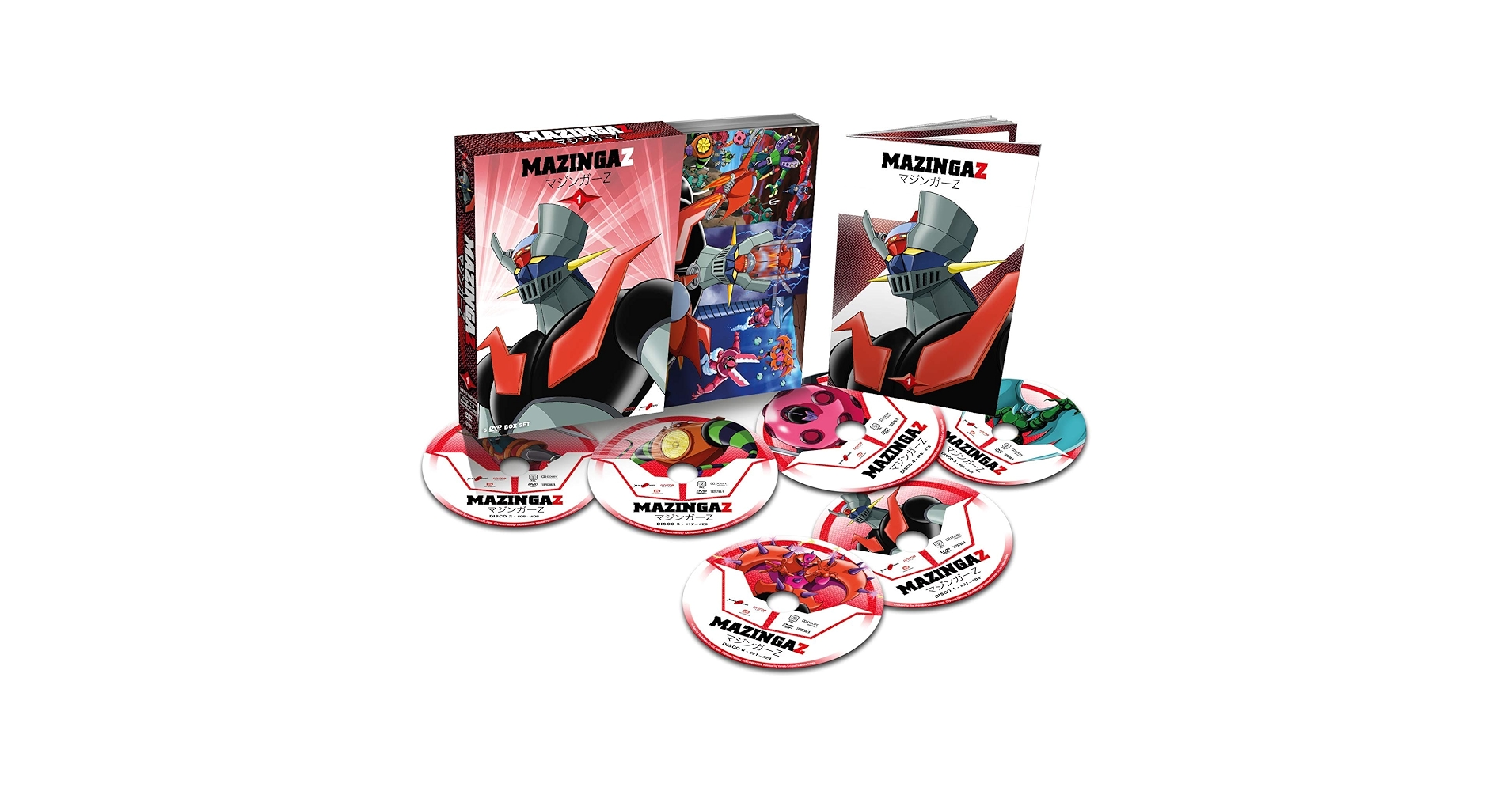Amazon.com: Mazinger Z Complete BOX DVD 1/4 [DVD-PAL format