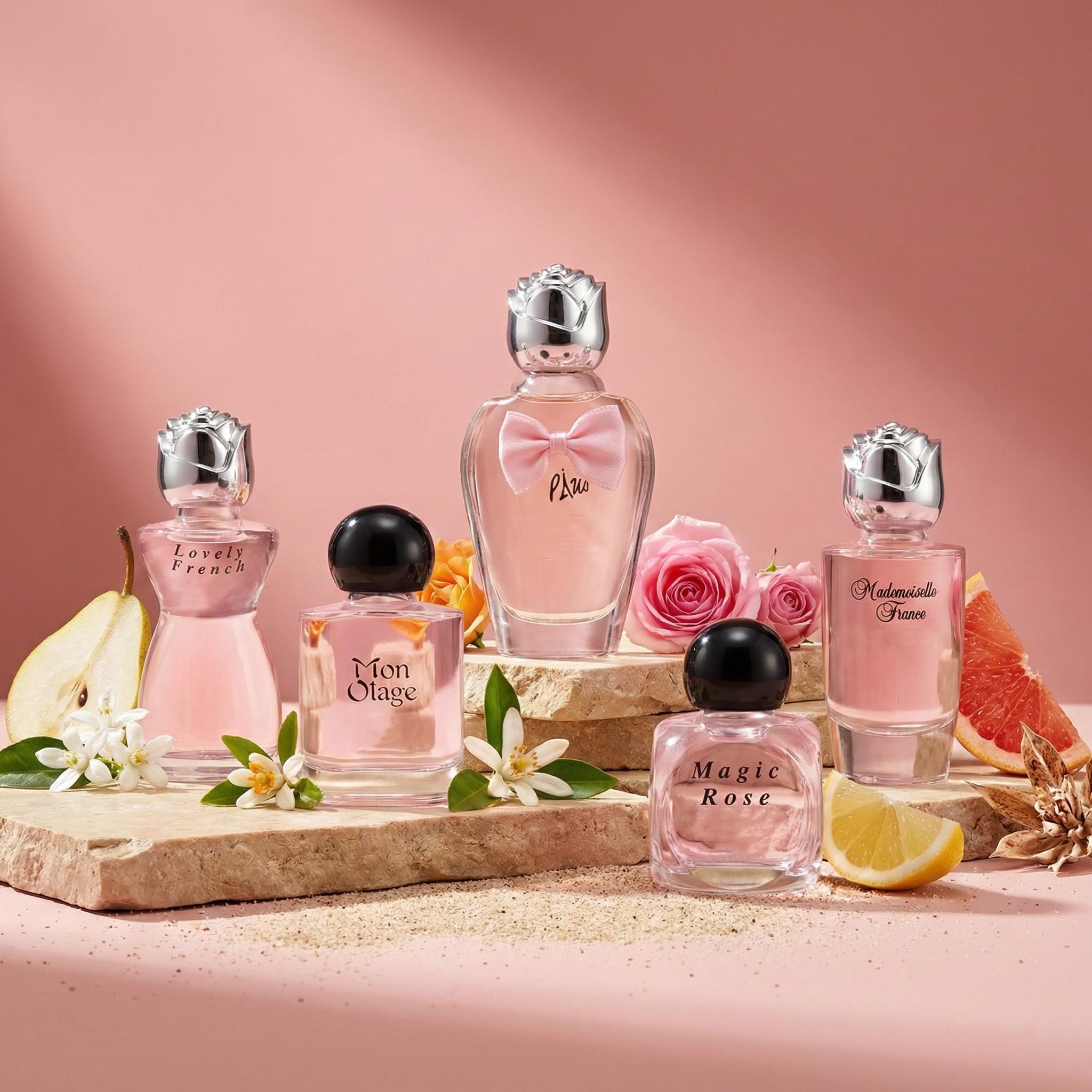 Charrier Parfums "collezione Fashion" Cofanetto di 5 Eau de Parfum in miniatura, 49,7 ml