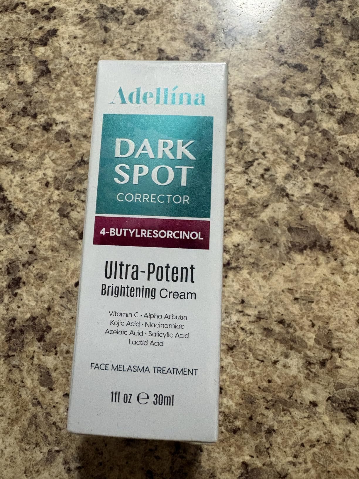 Adellina Dark Spot Remover for Face: Dark Spot Corrector for Sun Spots, Age Spots & Uneven Skin Tone - Vitamin C, Alpha Arbutin & Niacinamide for Even Skin Tone (1 Fl Oz)