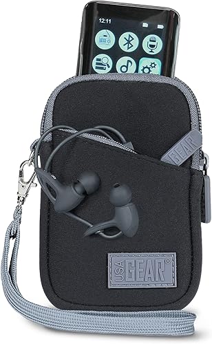 USA Gear Funda para reproductor de MP3 compatible con Apple iPod Nano, Timmkoo, Soulcker, Innioasis de 80 GB, fundas para reproductor de MP3 y