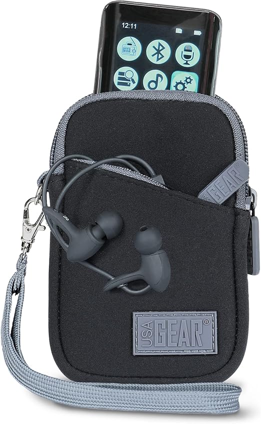 USA Gear Mp3 Player Case Compatible with Apple iPod Nano, TIMMKOO Mp3 Player