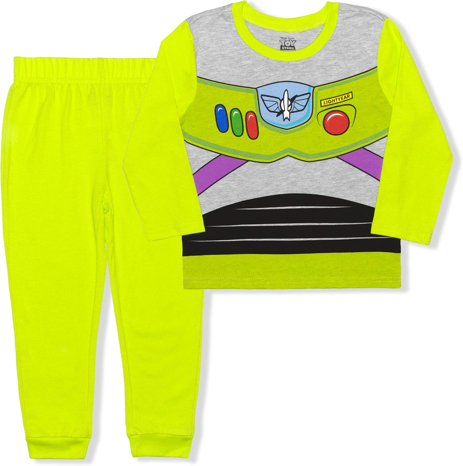 Disney Toy Story Boy's 4-Piece Woody and Buzz Lightyear Pant S