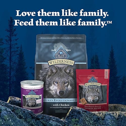 Miniatura 9 de Blue Buffalo Wilderness - Alimento seco natural de raza grande con alto contenido de proteínas para perros adultos y granos saludables bolsa de 28