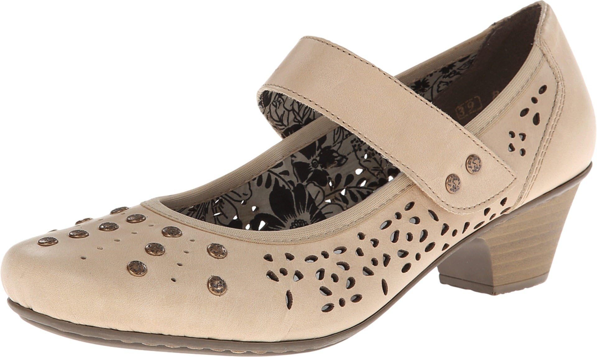 Rieker Women's 42367 Mariah 67 Porzellan Pump 40 (US Women's 8.5-9) M