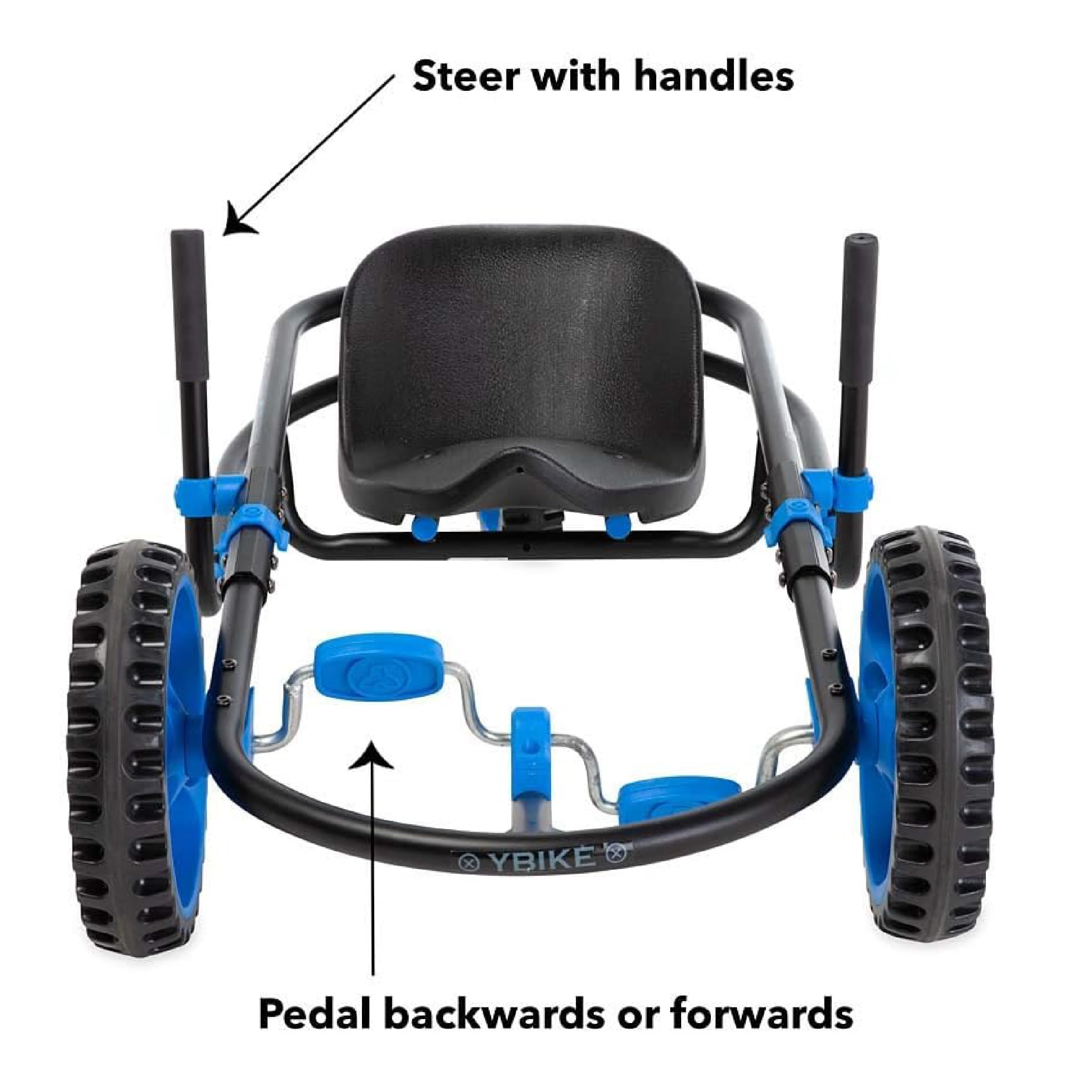 Amazon.com: YBIKE Explorer Pedal Car - 3-Wheel Go Kart for Kids