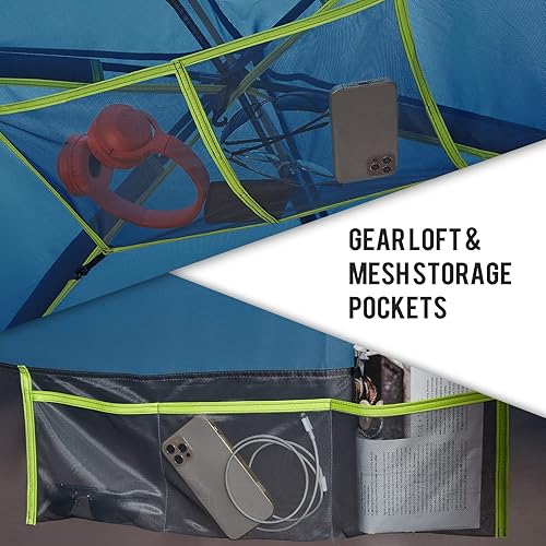 Miniatura 6 de CAMEL CROWN Tiendas para acampar 46 persona tienda impermeable fácil configuración tiendas de mochilero