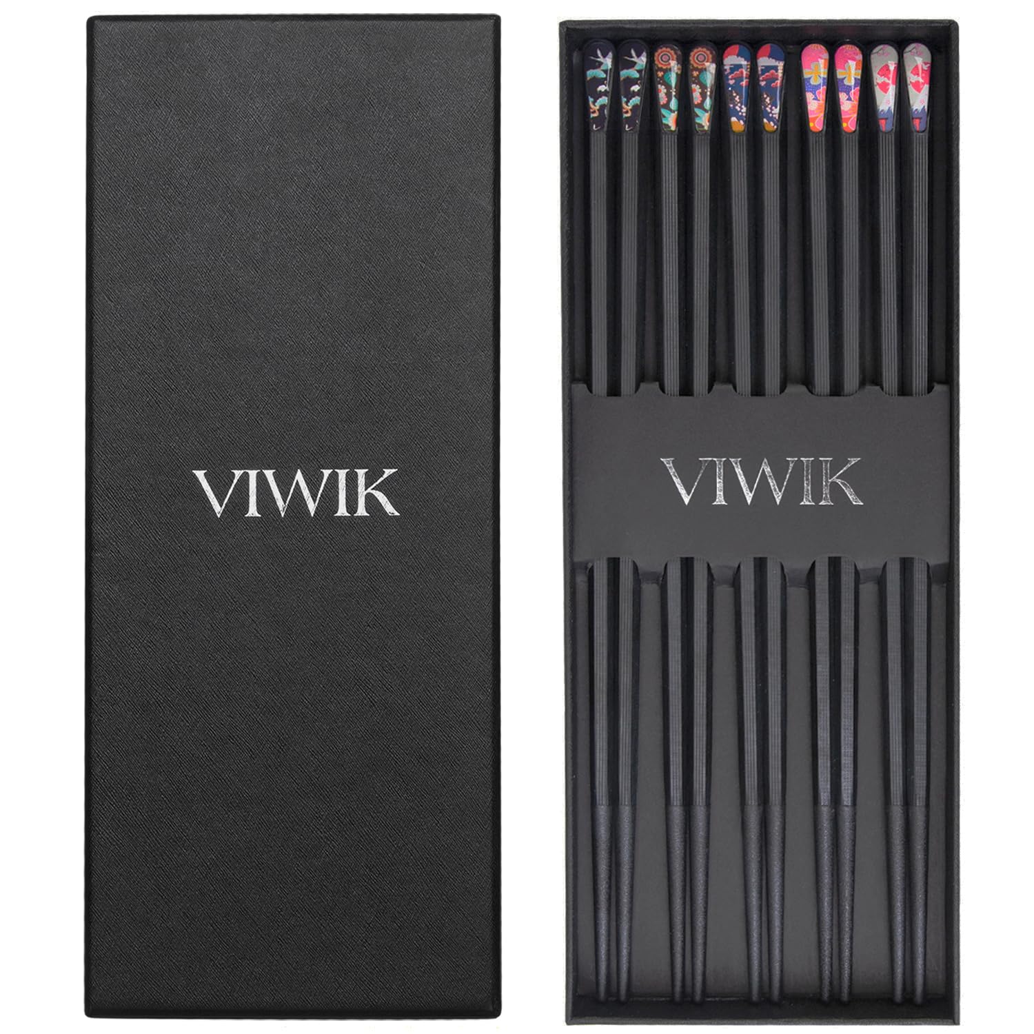 Amazon.com: VIWIK 5 Pairs Reusable Chopsticks Premium Fiberglass
