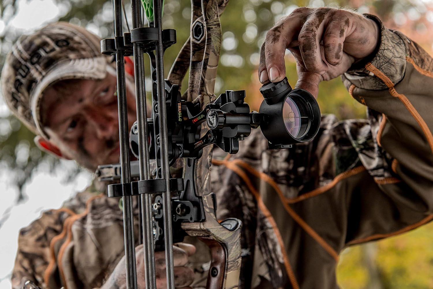 TRUGLO RANGE-ROVER PRO LED Bow Sight, 2-Dot : Sports & Outdoors