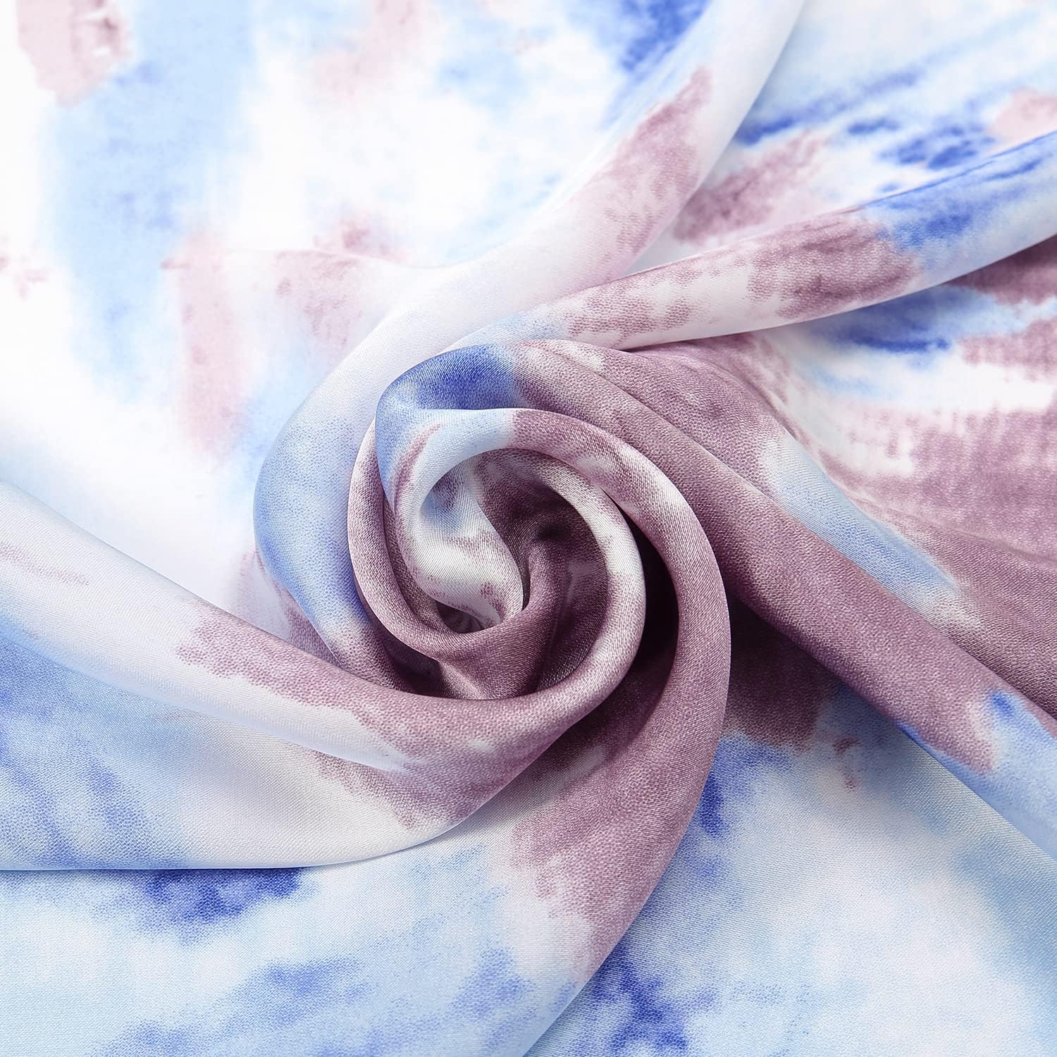 RIIQIICHY Women Head Hair Scarf Like Satin Silk Scarf Sleeping Hair Wrapping Night 27.5" - Image 5