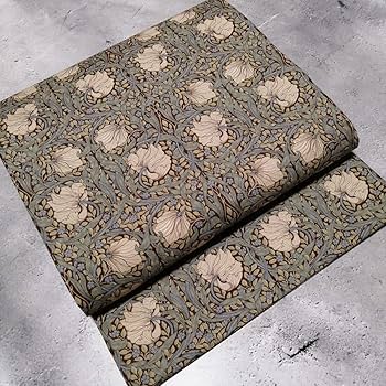 開き名古屋帯　ウィリアムモリス　アネモネ×ピンパーネル　リバーシブル Amazon.co.jp: 開き名古屋帯 ウィリアムモリス ピンパーネル