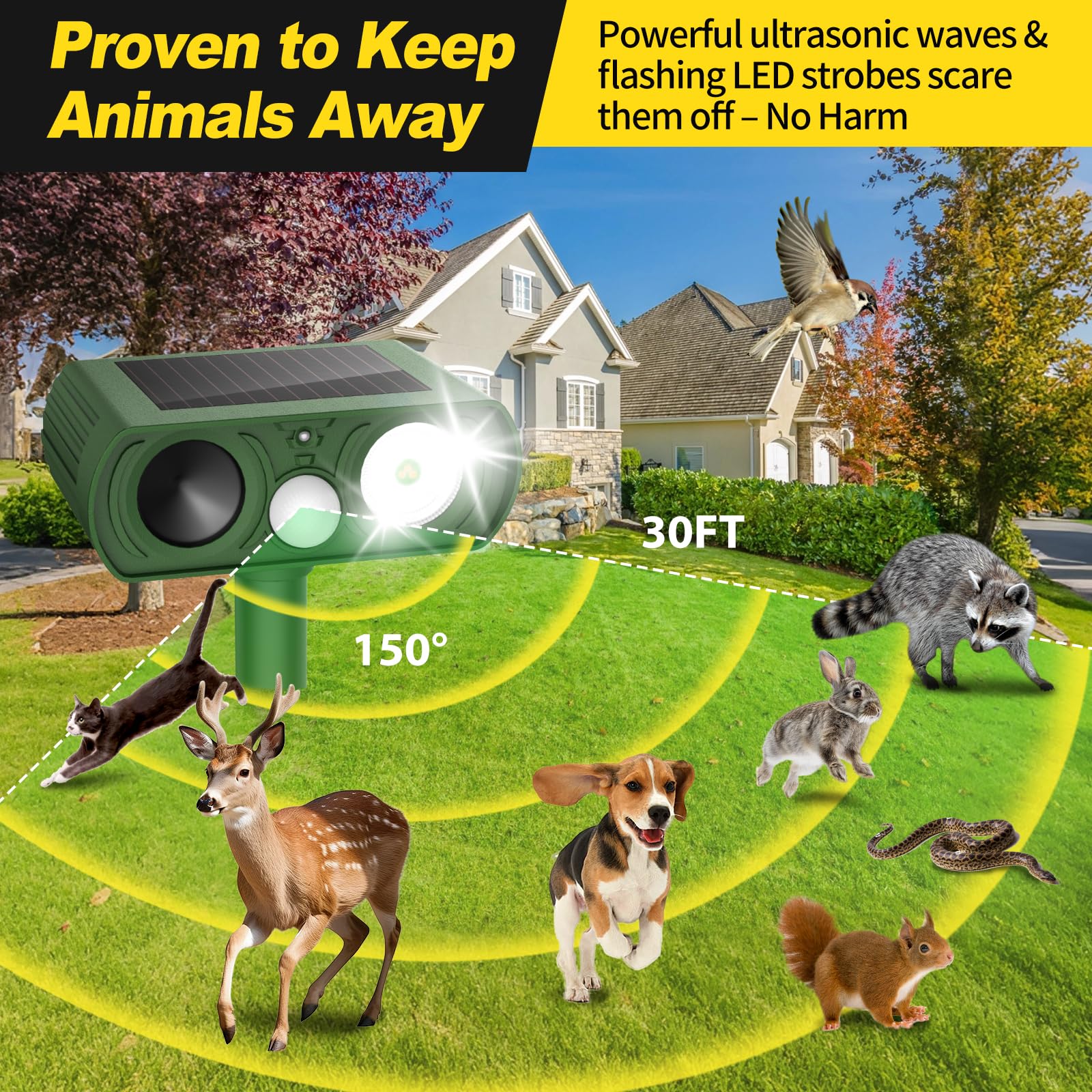 Photo 1 of Grrwz Deer Repellent - 2 Pack