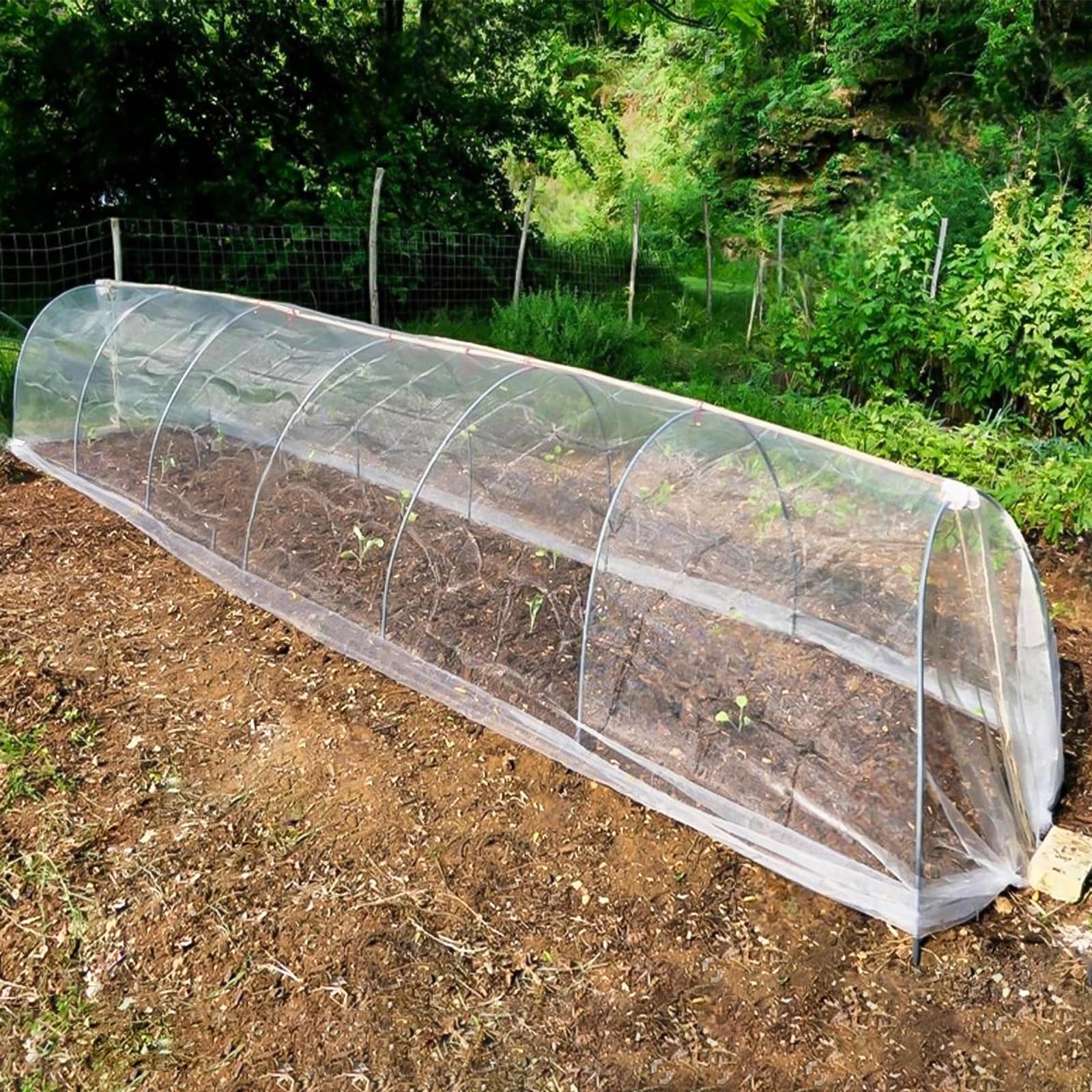 Telo Zanzariera Rete Antizanzare 3x10m, Rete Anti Insetti, Rete Balcone Esterno Barriera per Mosche Mosquito e Uccelli, per Terrazzo Giardino Gazebo Piscina e Protezione per Piante(Bianco)