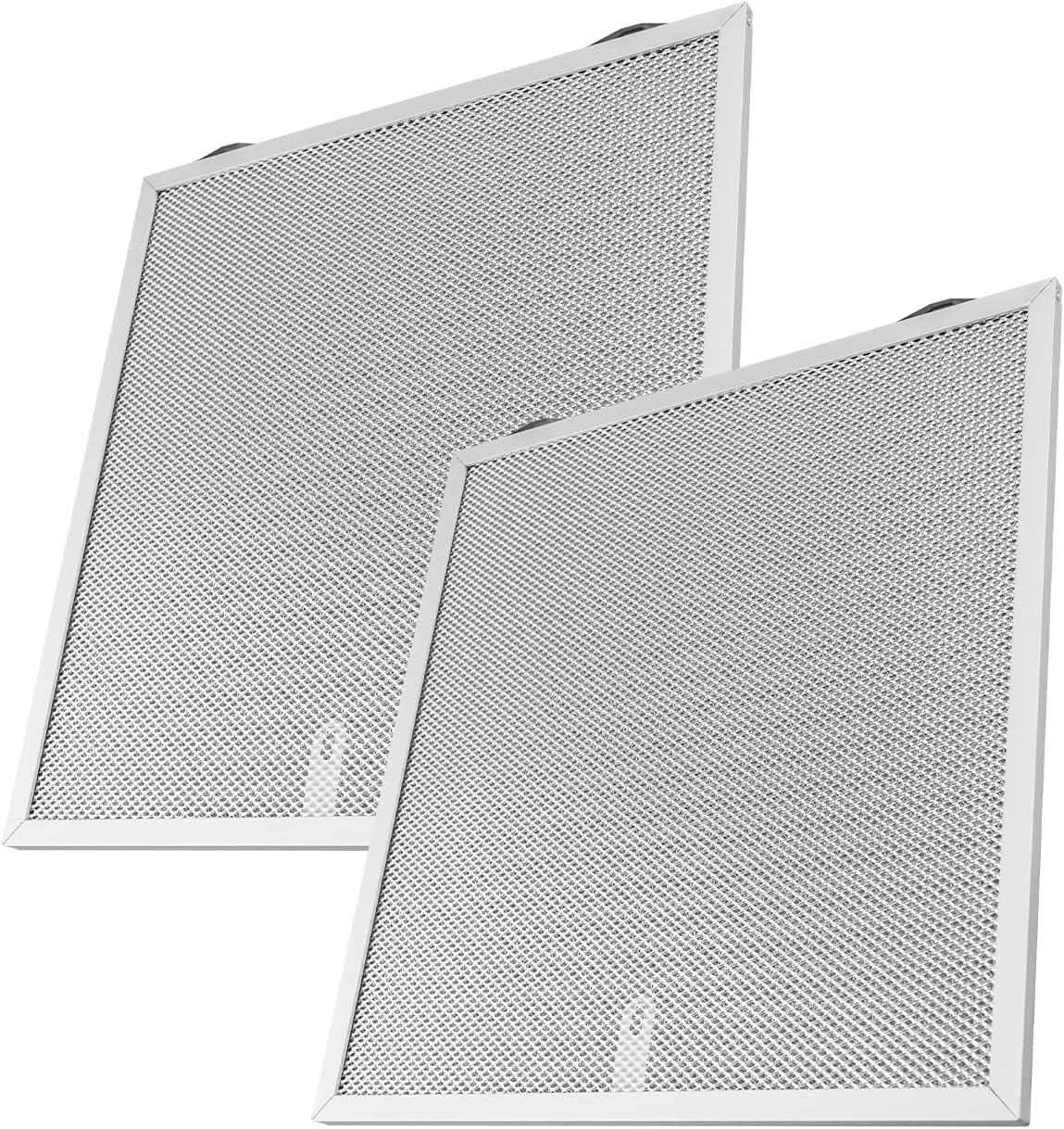 2 Pcs Range Hood Grease Filter Fit for Broan Nutone, 12.84 x 13.69 x 0.38 Inch Range Hood Aluminum Mesh Vent Filter Replace S99010436 99010436 BKSA130WW