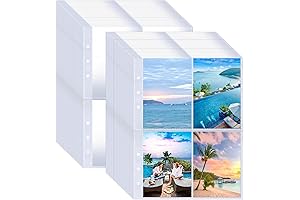 A5 Card Holder 100 Pack Transparent Sleeves