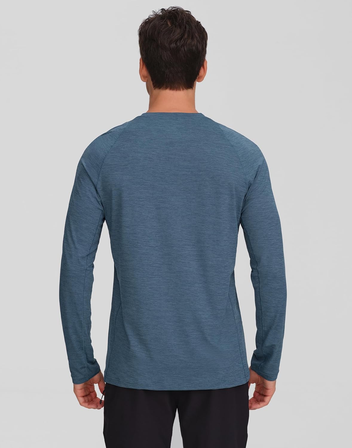 Pioneer Camp Men's Long Sleeve Shirt Quick Dry Moisture Wicking Workout Tee Shirts Lightweight Athletic Tshirts Running Gym - Image 4