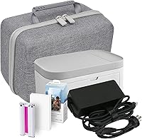 Vista 6 de co2CREA Reemplazo de carcasa rígida para impresora fotográfica instantánea HP Sprocket Studio Plus 4x6