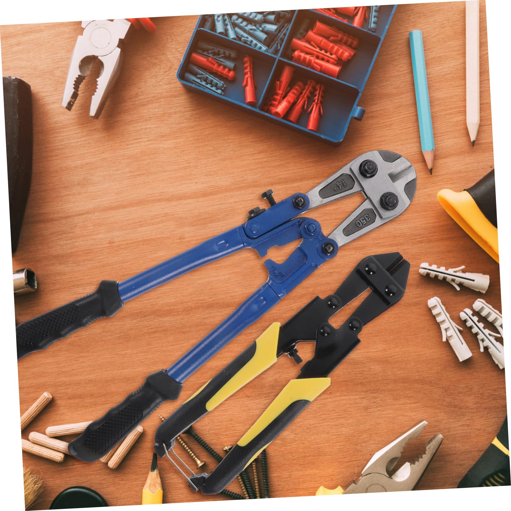 MAGICLULU Cizalla para Metal Ergonómica de Acero Diseño Cómodo y Fácil Corte de Chapa, Pack de 2 Piezas Adecuado para Uso Industrial y Profesional
