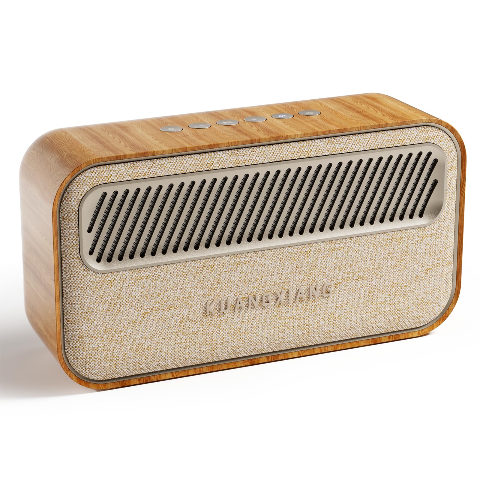 Retro Enceinte Bluetooth 5.3, 45W Enceinte Bluetooth Puissante