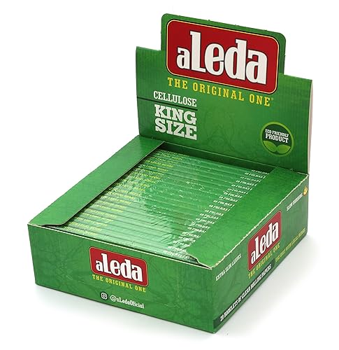 aLeda Papel de celulosa transparente tamaño king, 20 folletos, 800 hojas