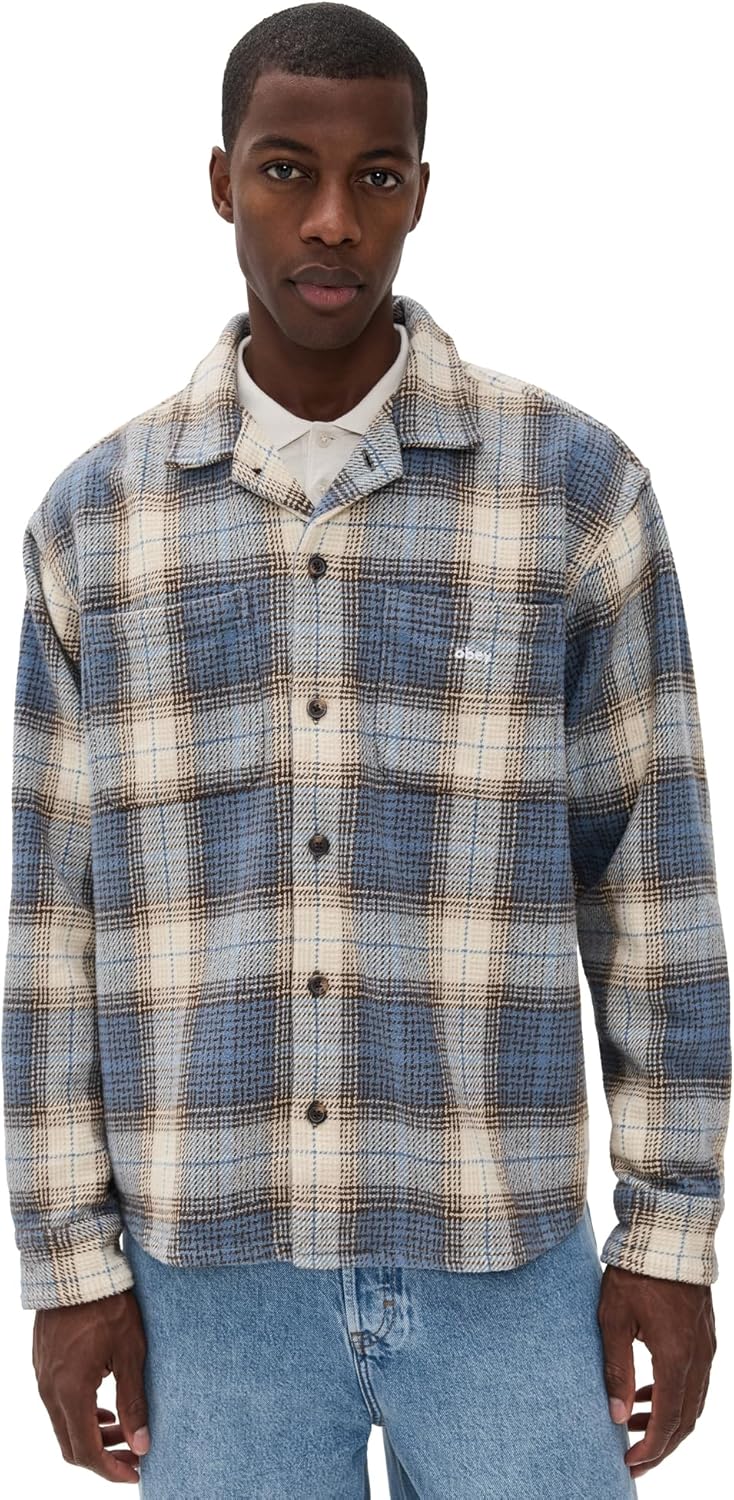 OBEY Men's Laurel Flannel Shirt