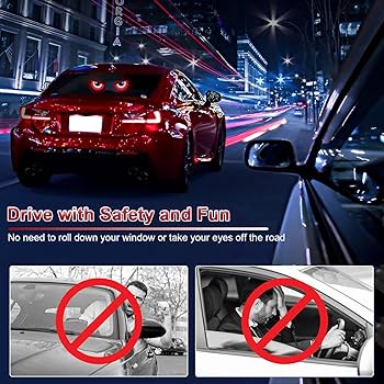 Amazon.com: PIFOOG Devil Eyes Light for Cars Windshield LED