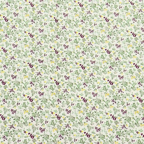 Miniatura 8 de Juego de 2 fundas de almohada de algodón floral de 600 hilos, tamaño Queen, 20 x 30 pulgadas