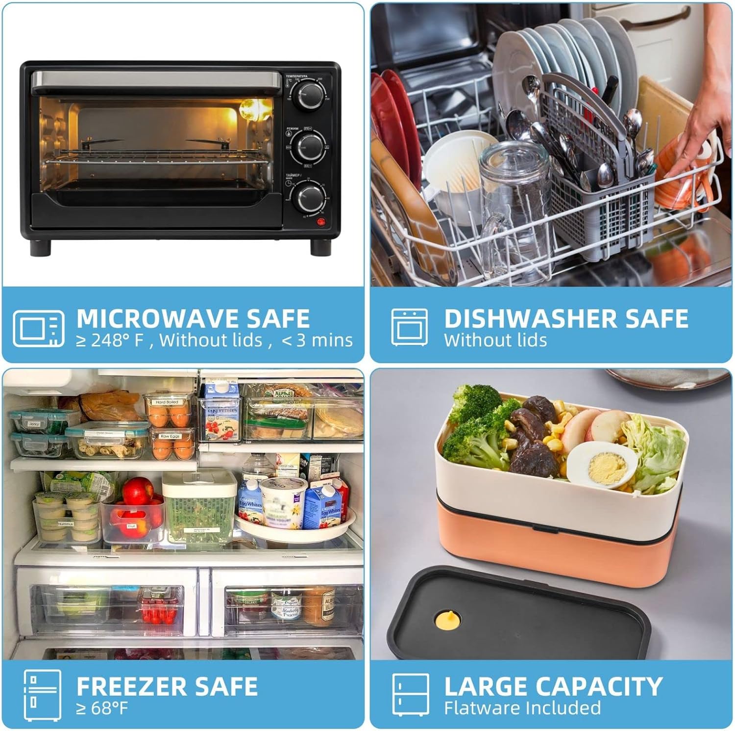 Buy Angry Leopard In The Dark Bento Box Lunch Containers Portable