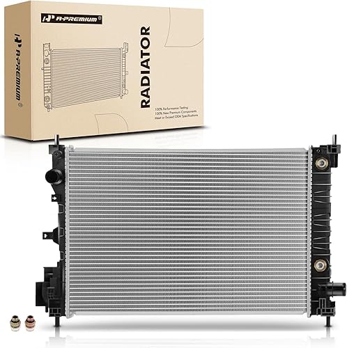 Miniatura 9 de A-Premium Conjunto de radiador de refrigerante del motor con enfriador de aceite de transmisión compatible con Chevrolet Spark 2016 2017 2018 2019