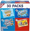 Nabisco Team Favorites Variety Pack, OREO Mini, CHIPS AHOY! Mini, Teddy Grahams Honey & Barnum's Animal Crackers, Christmas Stocking Stuffers, 30 Snack Packs