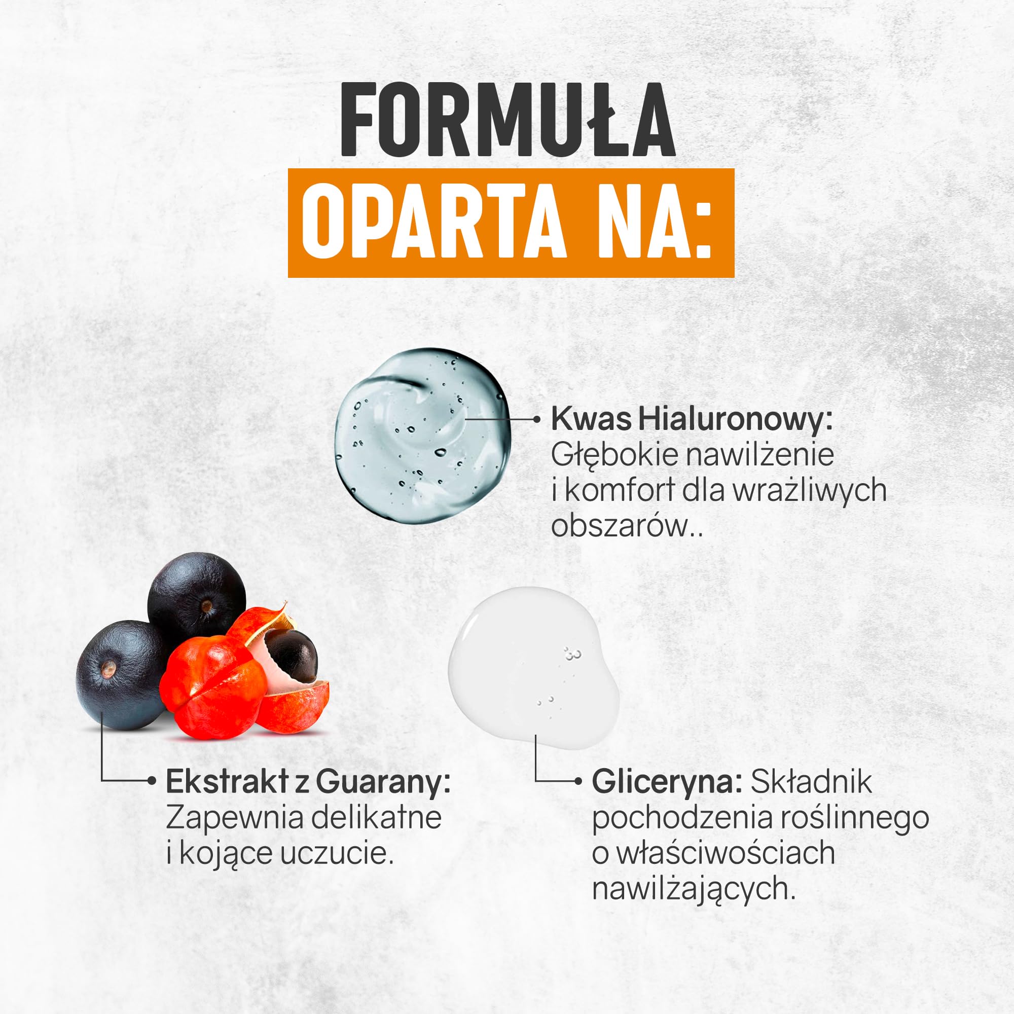 EXCITE MAN OR WOMAN Żel nawilżający do masażu intymnego z Guaraną. Lubrykant intymny