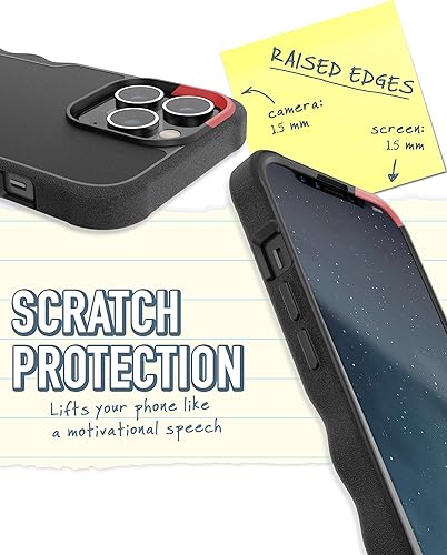 Miniatura 4 de Smartish funda protectora magnética para iPhone 13 Pro, funda Gripzilla compatible con MagSafe Resistente + Robusta Funda blindada de agarre pesado