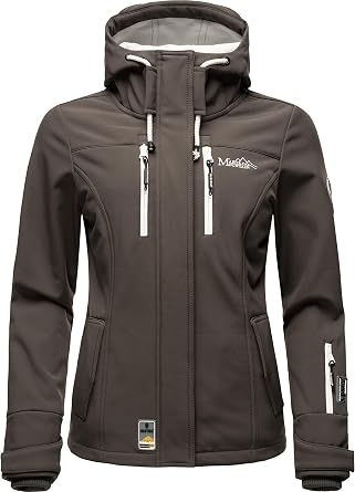 MARIKOO Kleinezicke Women's Softshell Jacket Transition Jacket with Hood XS-3XL