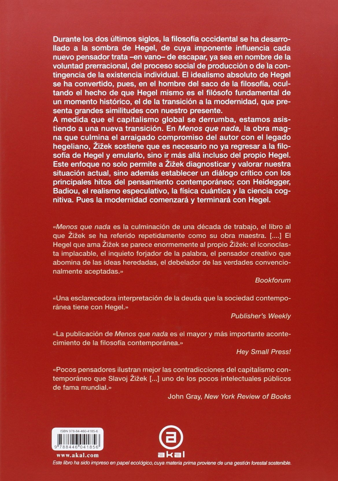 Menos que nada. Hegel y la sombra del materialismo dialéctico: 83 (Cuestiones de Antagonismo)