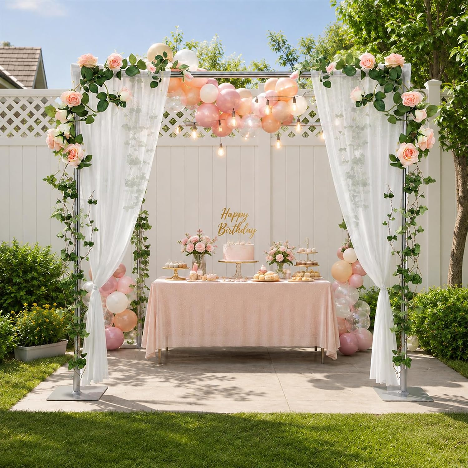 Wedding Flower Stand 10PCS 31.4IN Gold Column Stands for Centerpieces