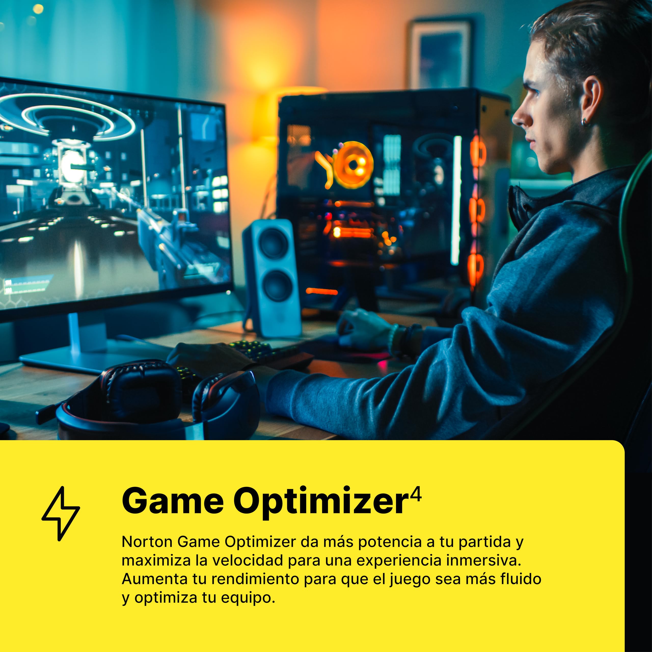 Adobe Creative Cloud Pro para estudiantes y docentes | Software Creativo con IA | 1 Año + Norton 360 for Gamers 2026 |Antivirus 3 Dispositivos| 1 año| Descarga digital