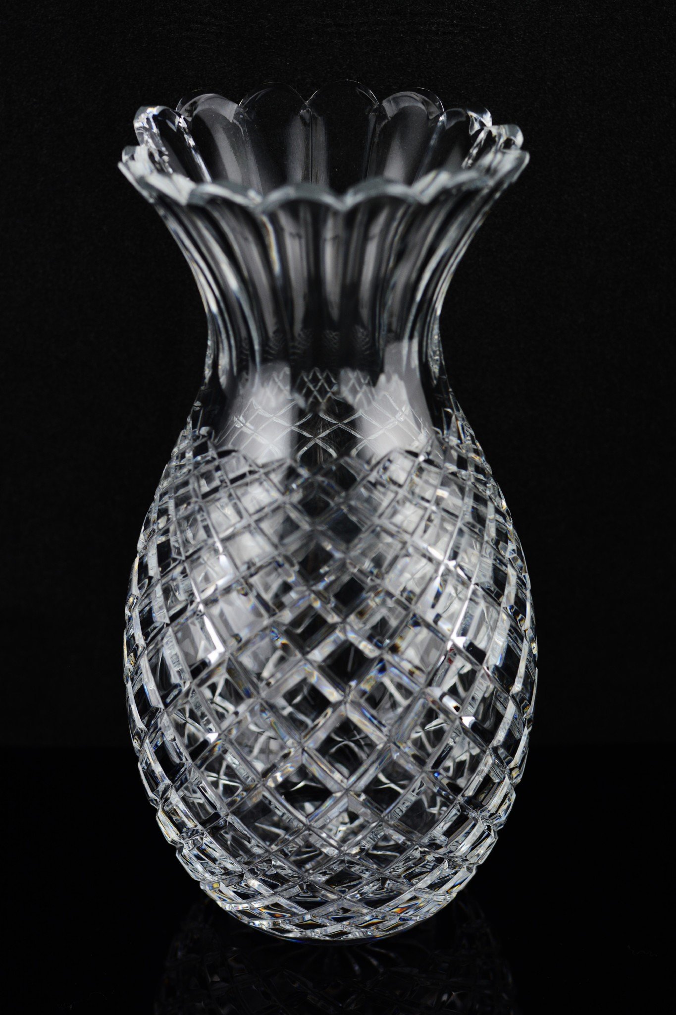 Crystal Pineapple Vase Decor For You