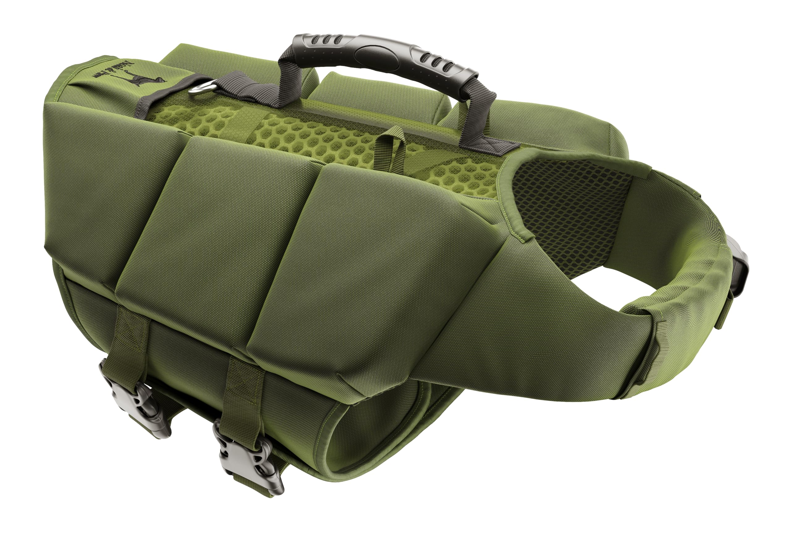 NOAH & PAW Dog Life Jacket, Human Standards Lifejacket Design, Dog Life Vest for Swimming and Boating, 3X Foam Support for Max Floating, Breathable