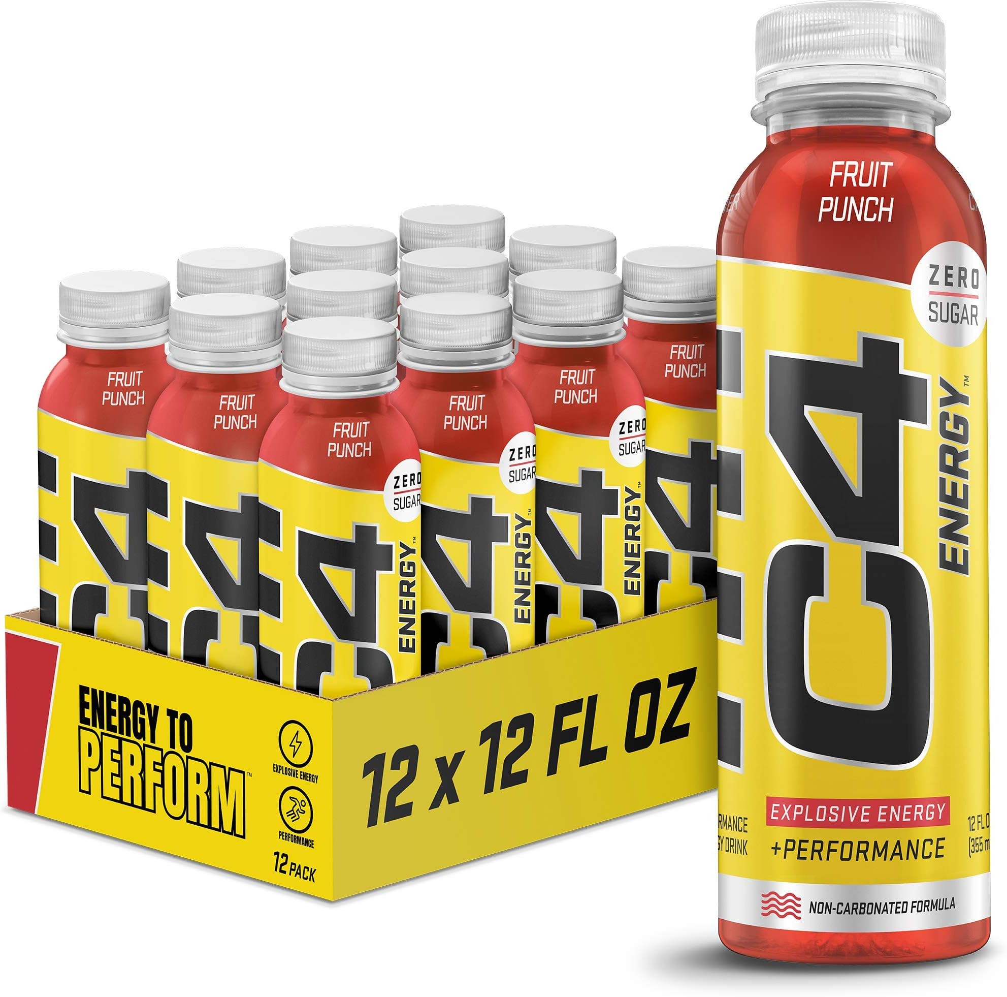 Cellucor C4 Energy NonCarbonated Zero Sugar Energy Drink
