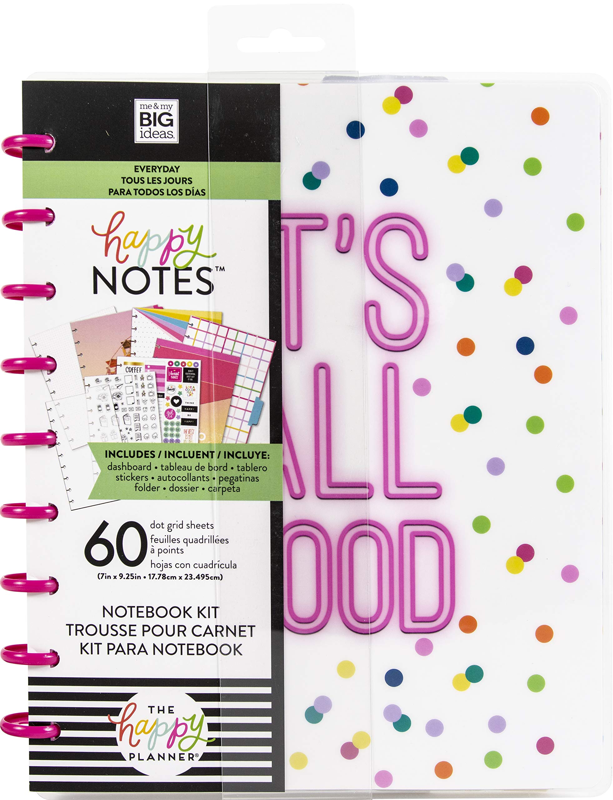 Me & My Big Ideas NEON Happy PLNR CLSC Note Sassy