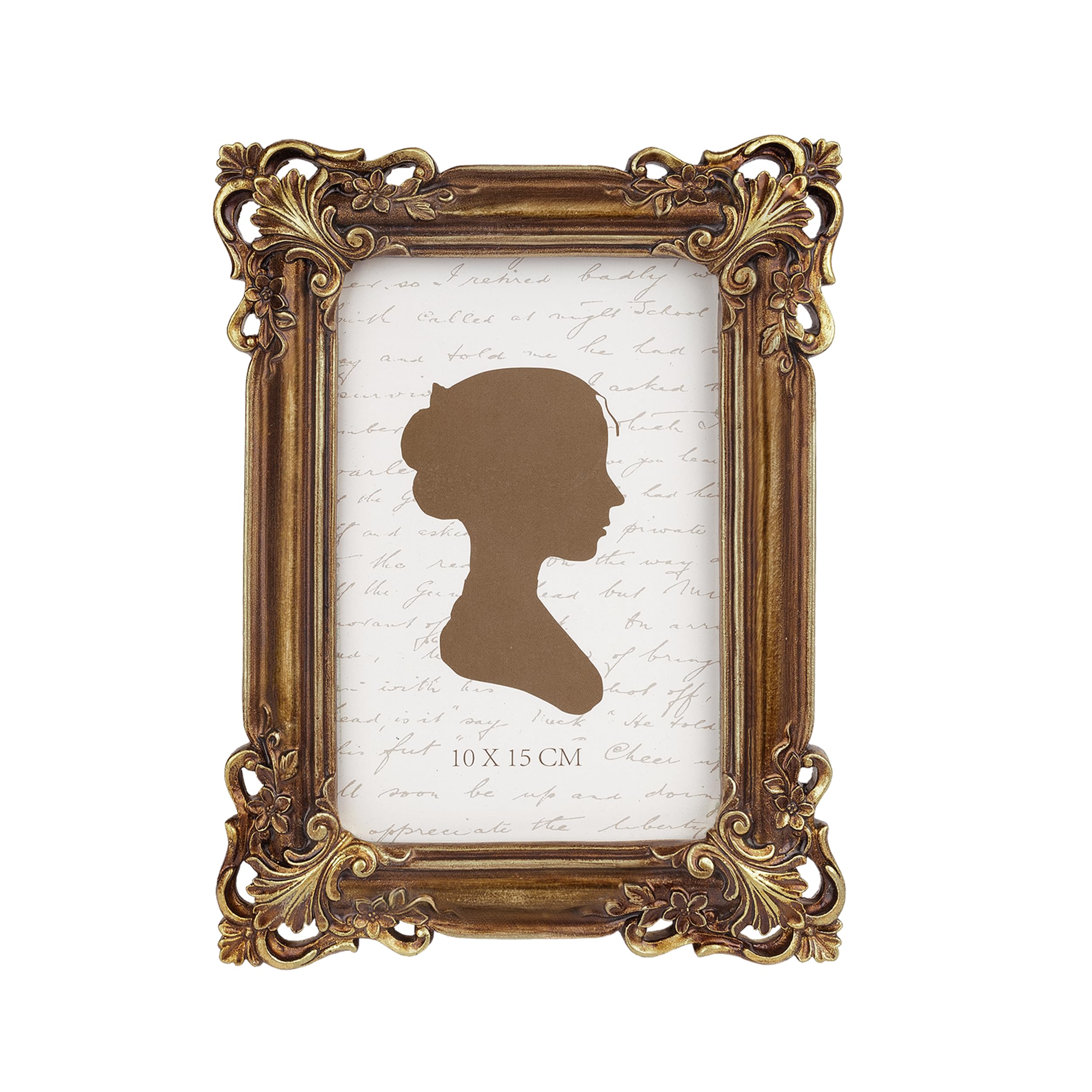 Cadre photo vintage 10x15 bronze, l'idée cadeau antique idéal