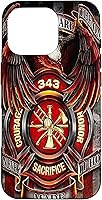Vista 20 de USA Flag Firefighter Case American Fireman US Fire Fighter Case for iPhone 17