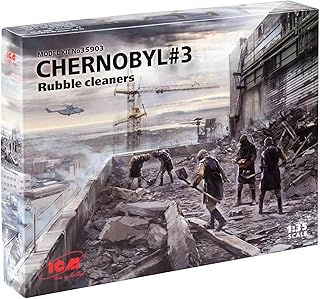 ICM 35903 Chernobyl#3. Rubble Cleaners (5 Figures)
