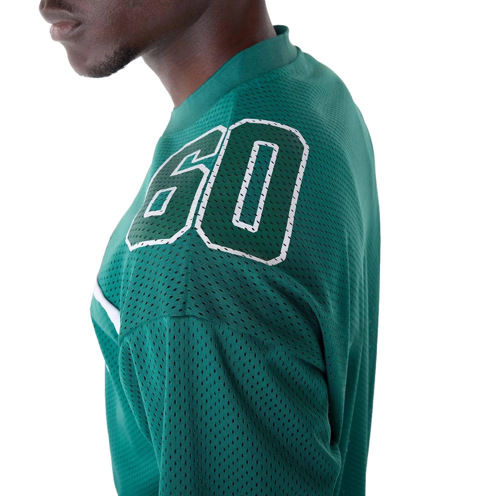 New Era New York Jets NFL Mesh Jersey T-Shirt męski zielony
